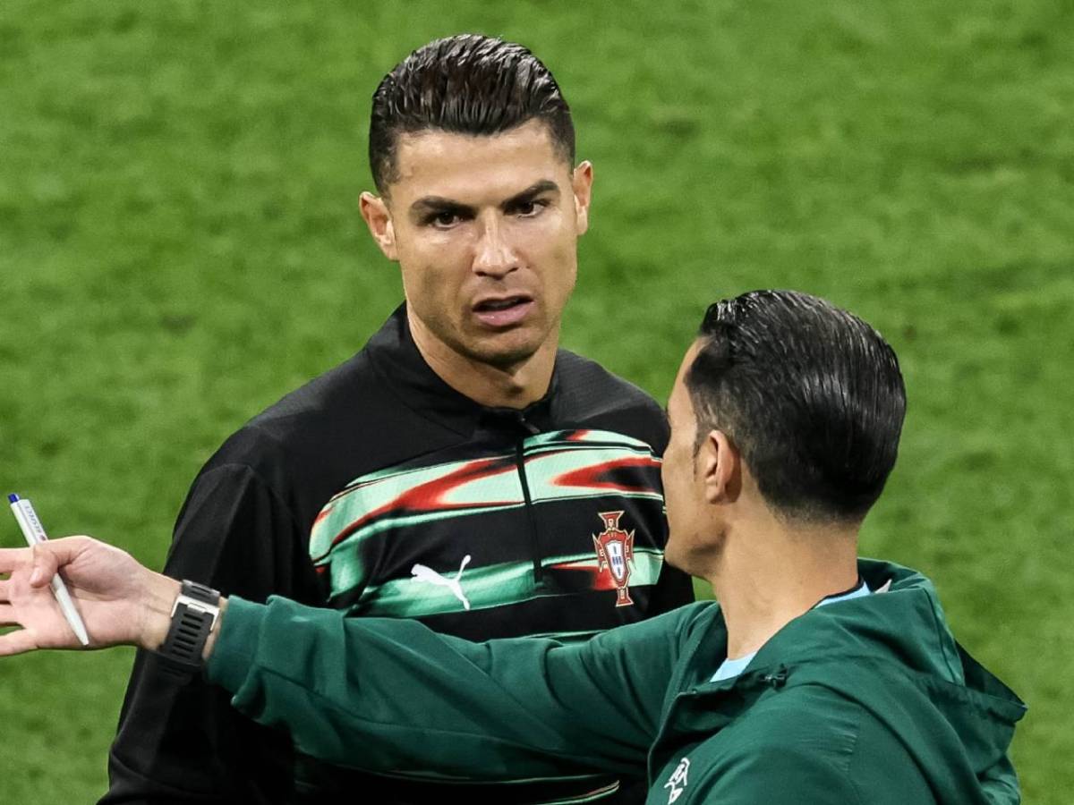 Lamine Yamal no supo perder, tuvo un gesto feo con Cristiano Ronaldo: El luso respondió