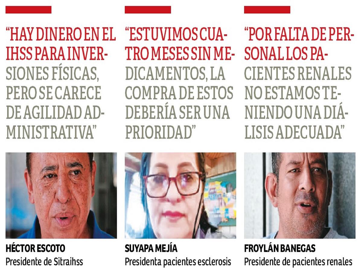 IHSS cumple a empleados, pero no a derechohabientes