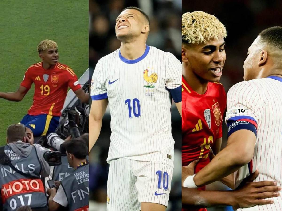 Otro festejo de Yamal a lo Cristiano, baile, reacción de Mbappé y pesadilla de Francia
