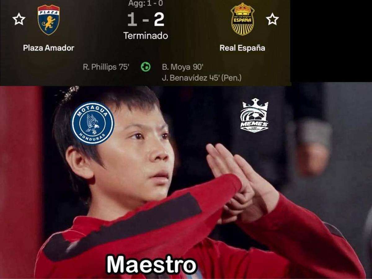 Burlas a 'Chepe Bomba' y Motagua: memes del pase del Real España a semis de Copa Centroamericana