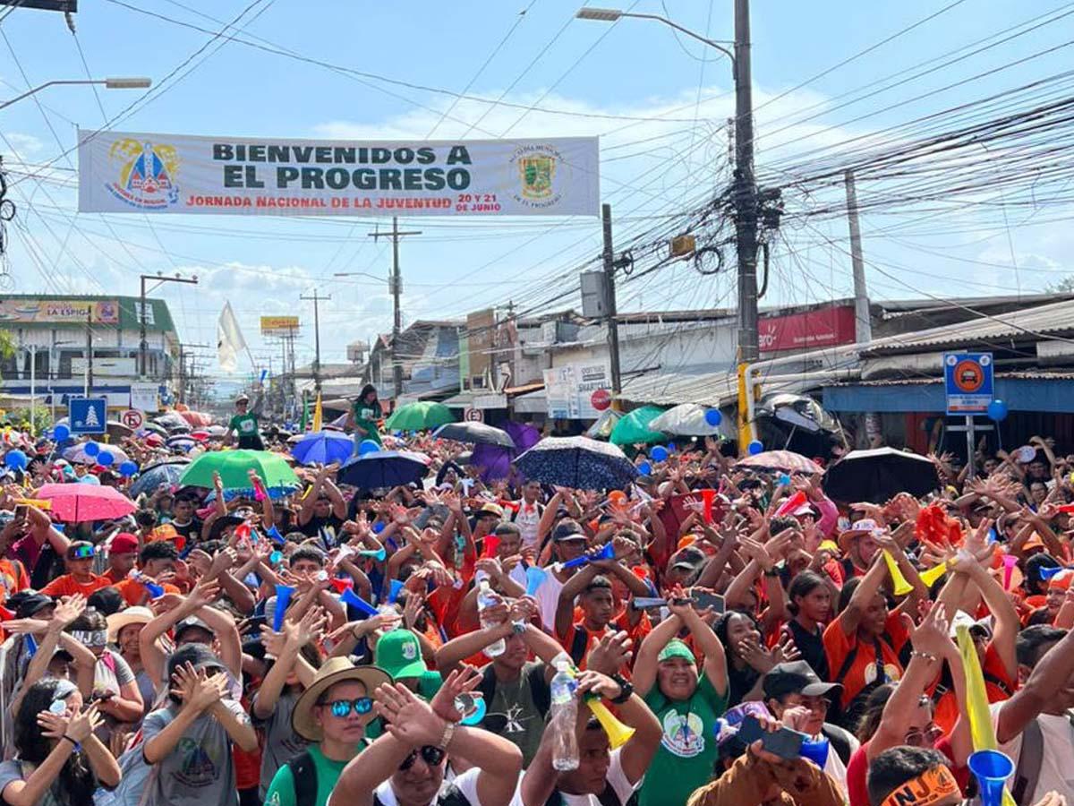 Más de 50 mil jóvenes recargaron su fe en la Jornada Nacional de la Juventud 2026 en El Progreso