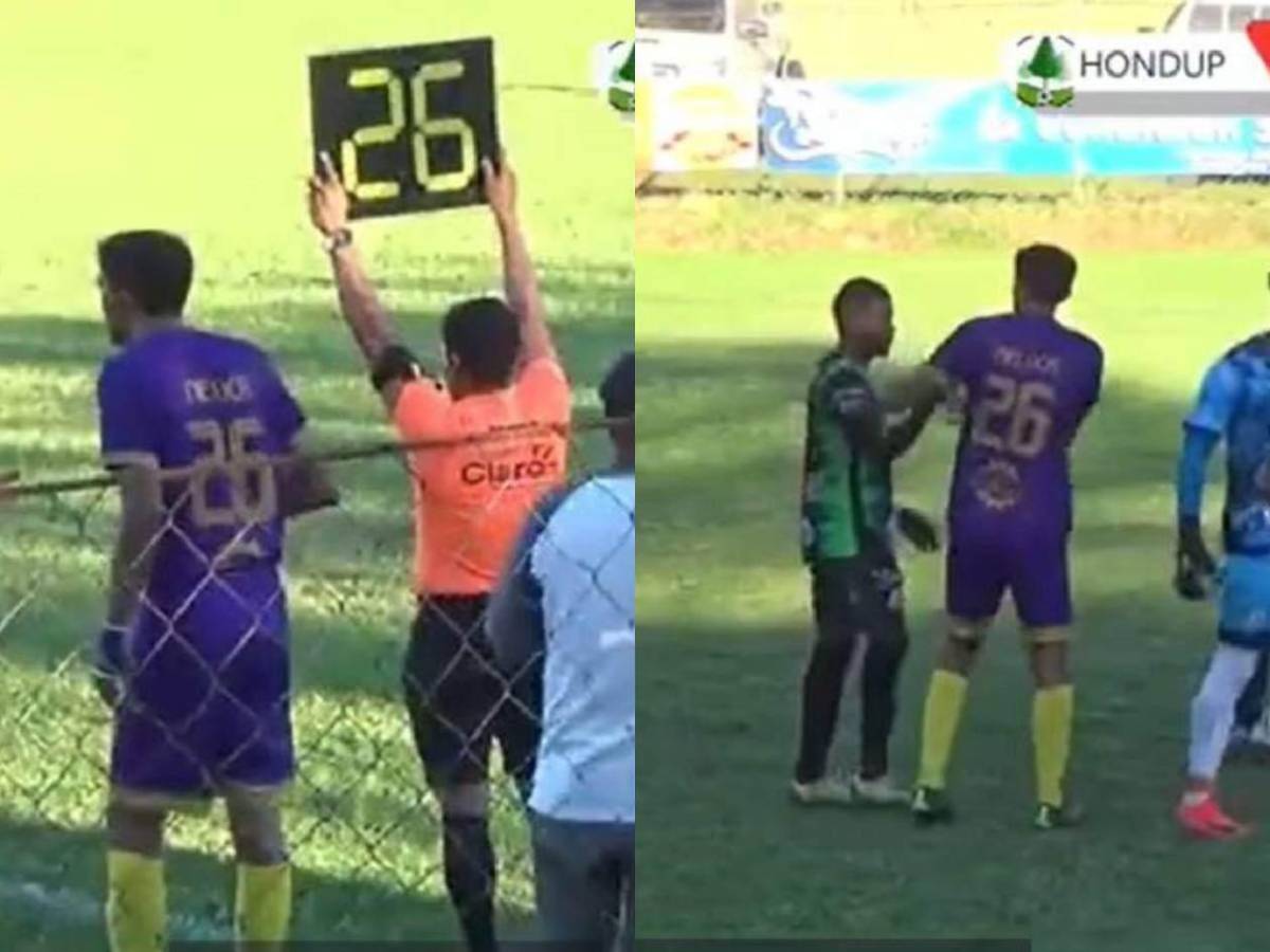 Político debutó en club de Honduras: ingresó al 90’ y esta fue su reacción