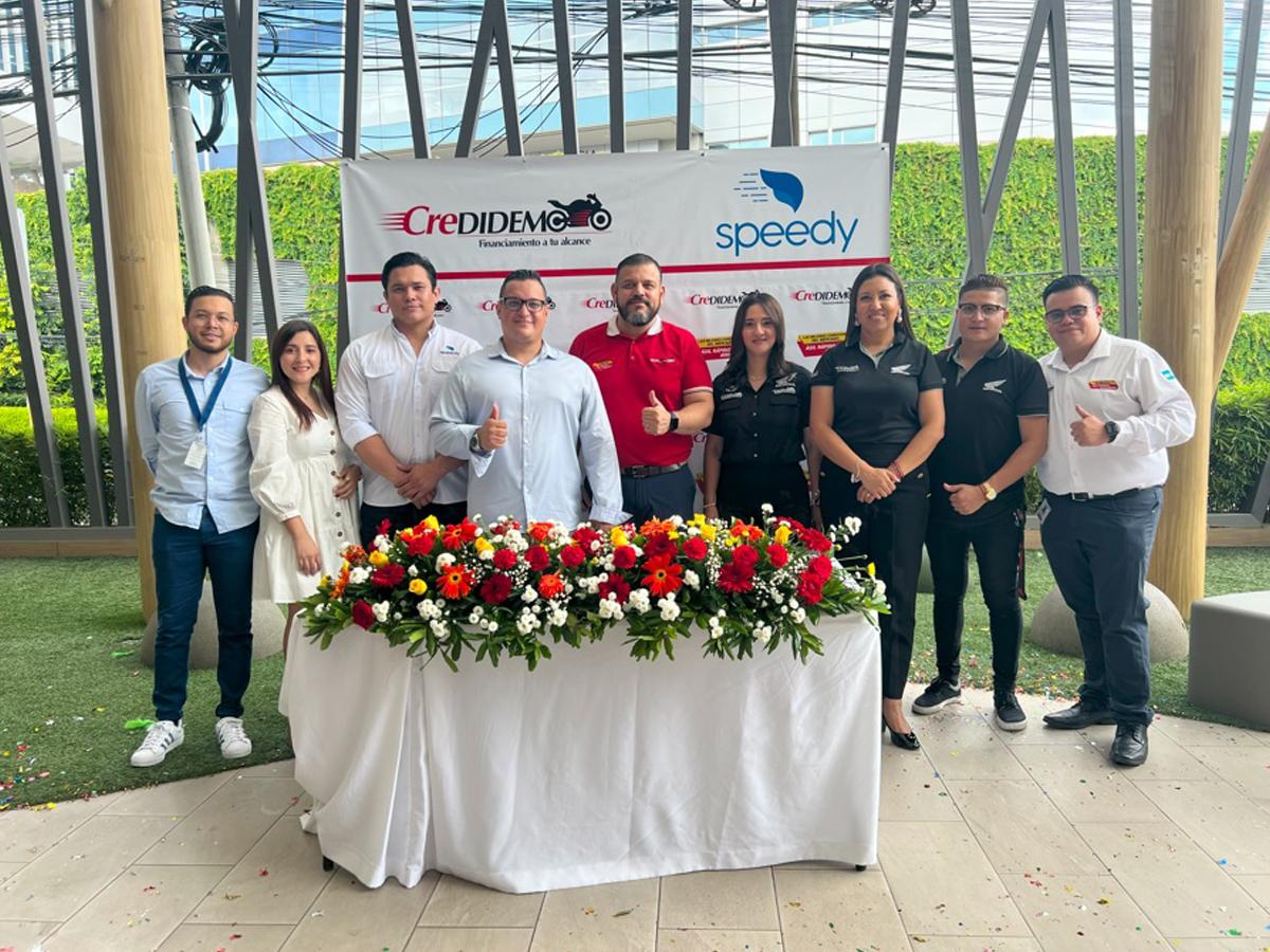 A través de esta alianza Speedy y Credidemo consolidan su relación comercial en beneficio de los hondureños.