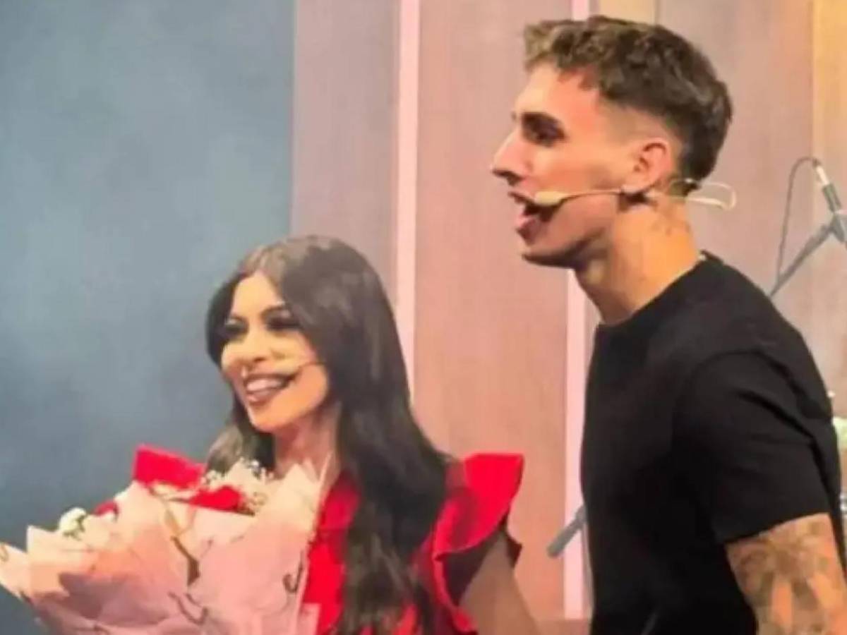 Rodrigo Auzmendi sorprendió a la bella Laura Meza y encendió las redes
