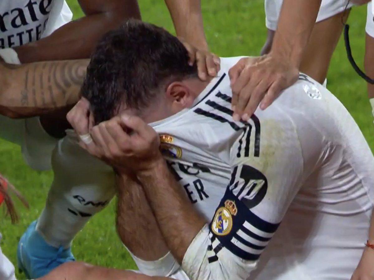 Dani Carvajal: Lo último que se informa tras salir llorando del Bernabéu