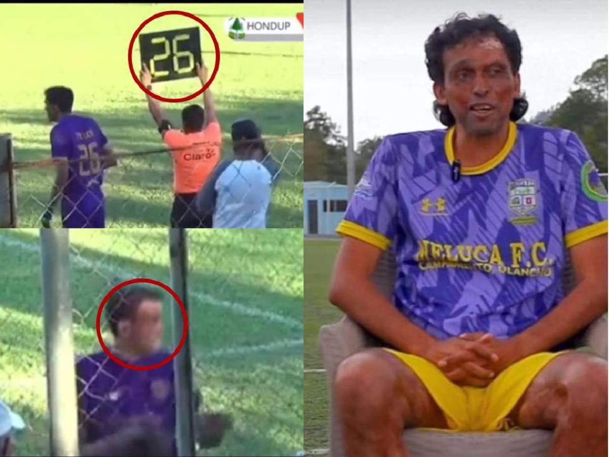 Político debutó en club de Honduras: ingresó al 90’ y esta fue su reacción