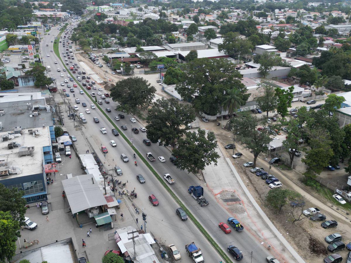 Así avanzan los trabajos en los retornos del bulevar del norte