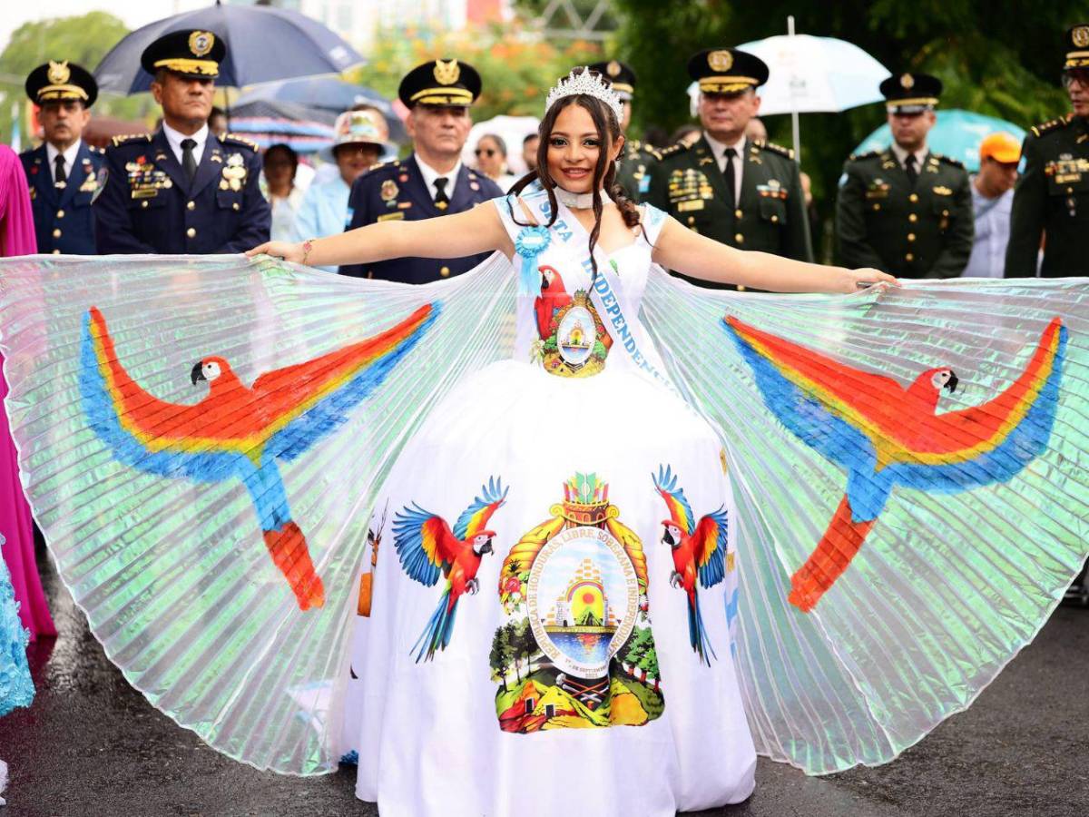Derroche de belleza en los desfiles 2025 en Honduras