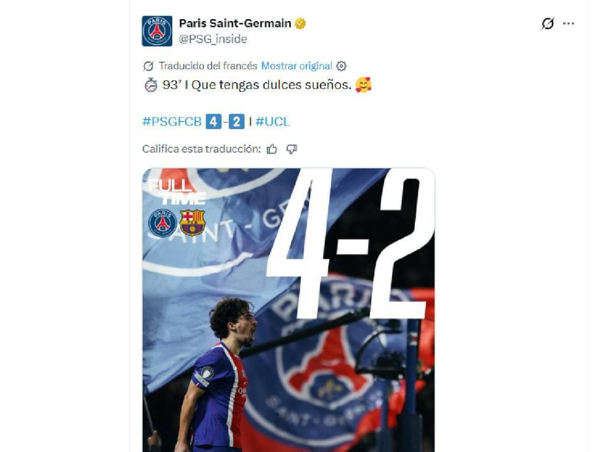 Barcelona denuncia, PSG se burla, Yamal con culpa y lo que hizo tras el final