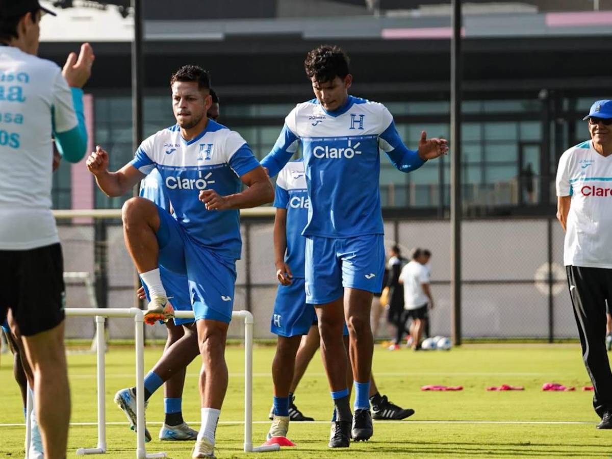 Risas y buen ambiente en entreno de la H antes de enfrentar a Guatemala