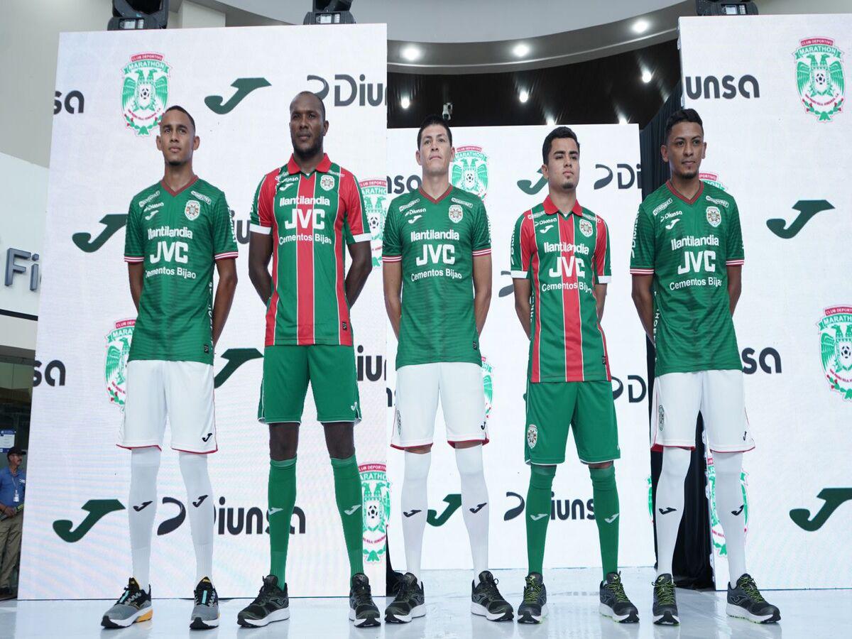 Diunsa, Joma y el Club Deportivo Marathón lanzan las nuevas camisetas del “Monstruo Verde”