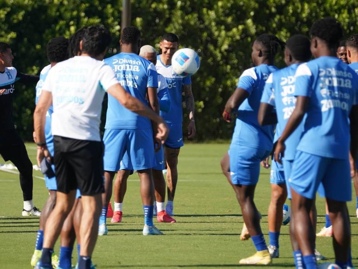 Quioto se sumó, el gran ausente y rostro nuevo en el entreno de Honduras