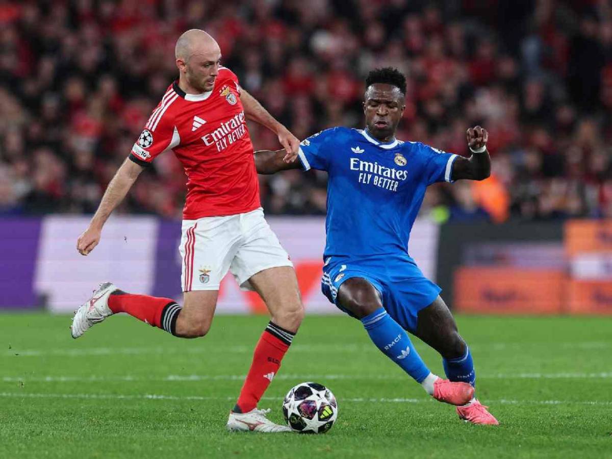 Escándalo con Vinicius en Benfica-Real Madrid, cruce de Mbappé y expulsan a Mou