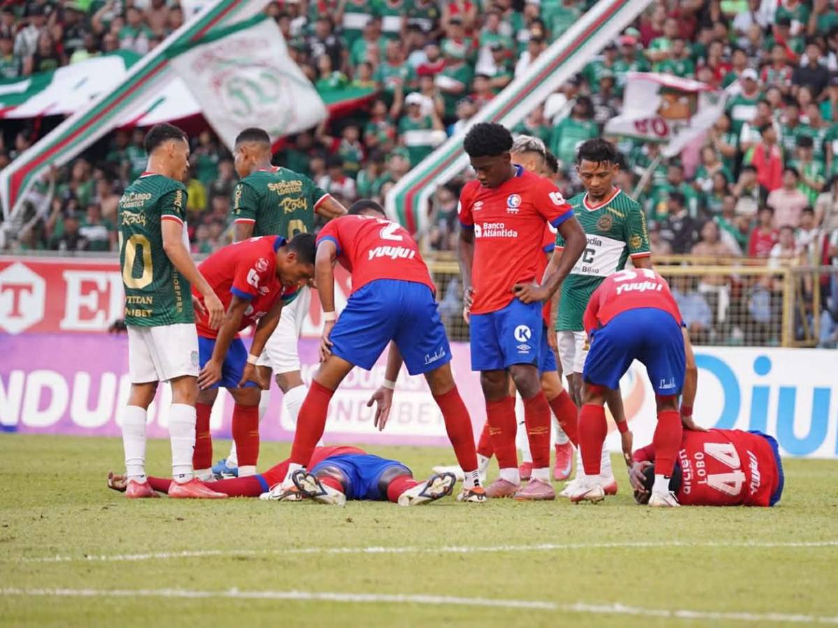 Marathón - Olimpia: bronca, enfado de Lavallén y ¿quién es la chelita en la final?