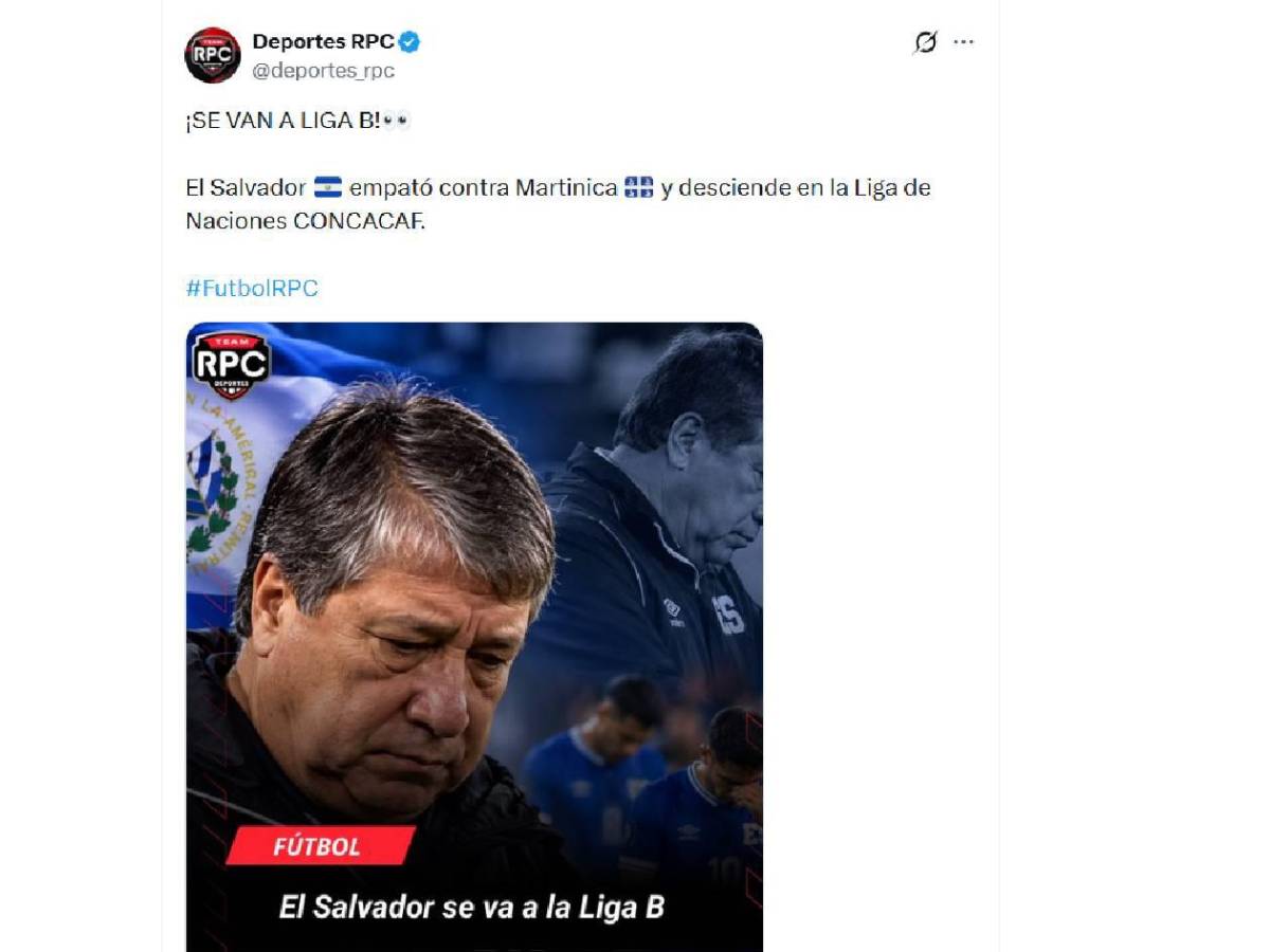 El Salvador estalla tras el descenso: señalan a Bukele y al culpable