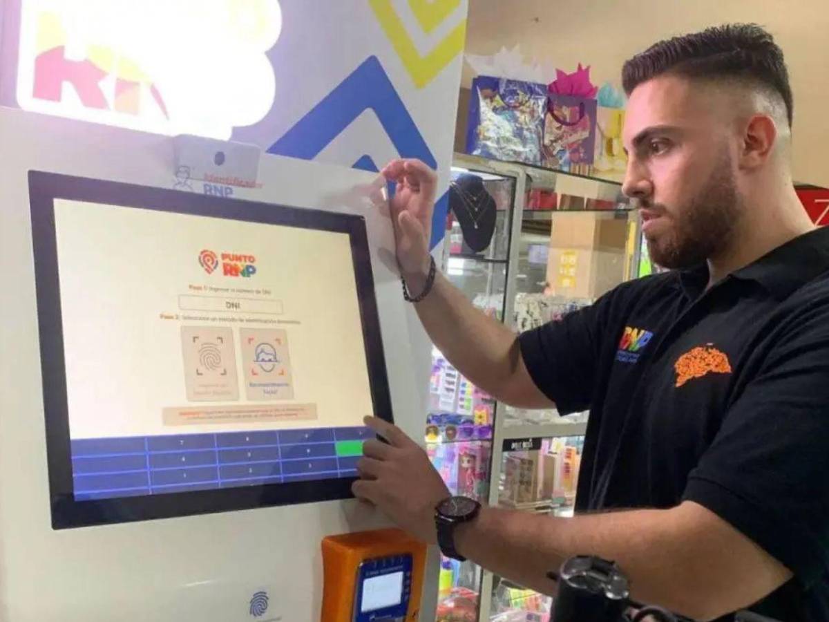 Estos son los pasos para reponer tu DNI en los kioscos del RNP