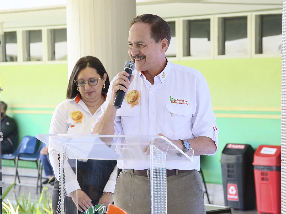 Desde 1987, Banco de Occidente apoya a Teletón, sumando aportes para la rehabilitación de miles de hondureños, compartió Melo Bueso, miembro de la junta directiva de Teletón y y Banco de Occidente.