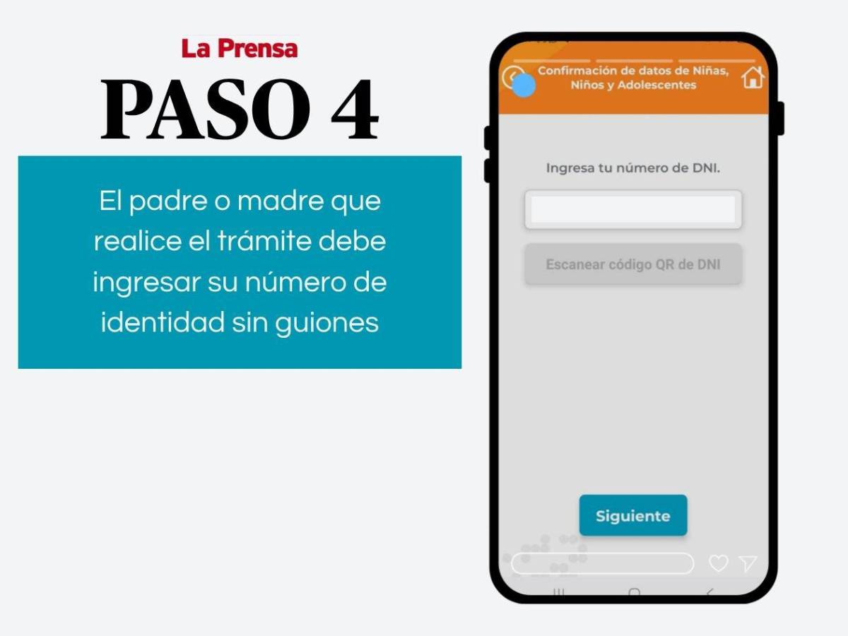 Su hijo tendrá DNI: Así puede validar sus datos antes del enrolamiento biométrico