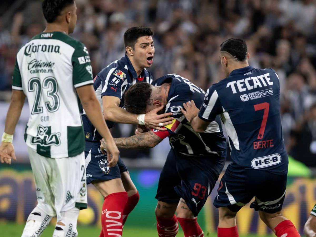 Sergio Ramos se luce: primer gol con Monterrey y su curioso festejo