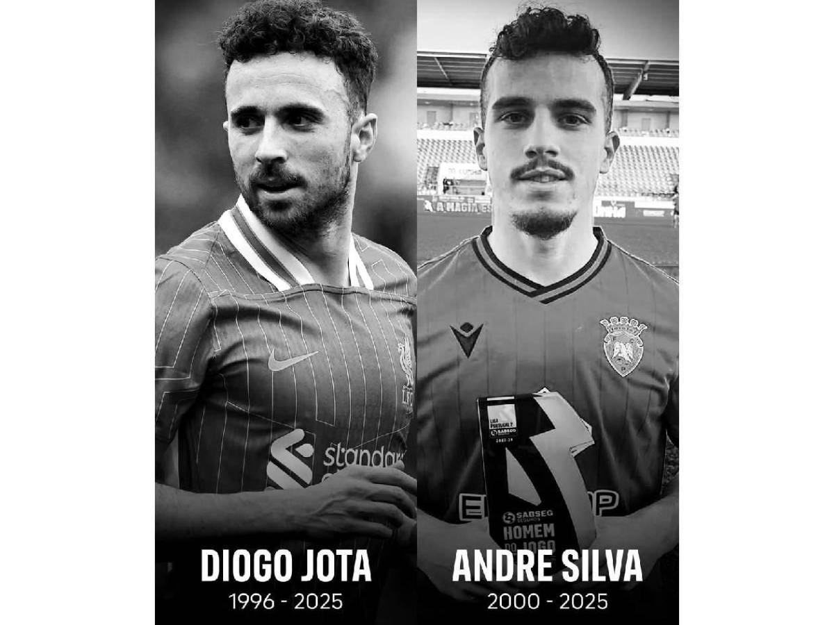 ¿Quién era André Silva, hermano de Diogo Jota, que también murió en el accidente?