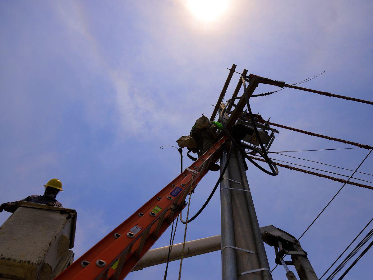 Anuncian cortes de energía para este domingo en San Pedro Sula