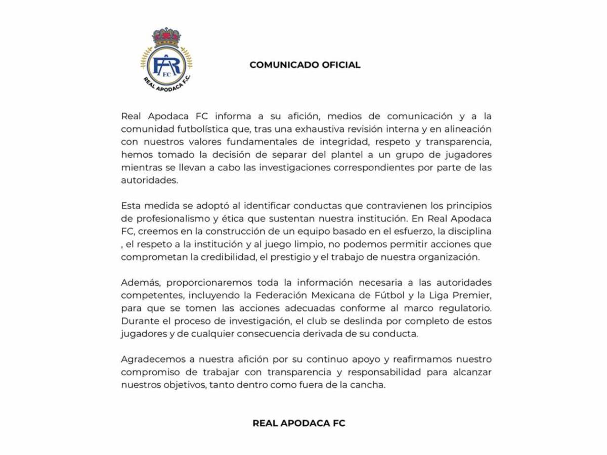 Escándalo en México: Federación castiga a siete jugadores con 57 años