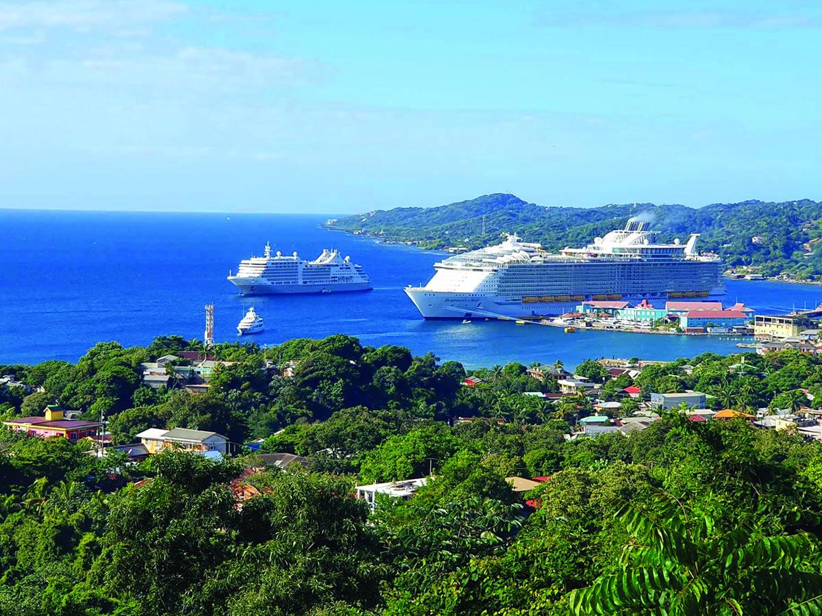 Once cruceros atracarán en Roatán en la primera semana de enero de 2023