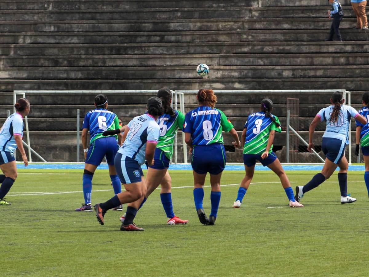 Los resultados de la primera jornada de la Liga Nacional de Fútbol Femenino de Honduras