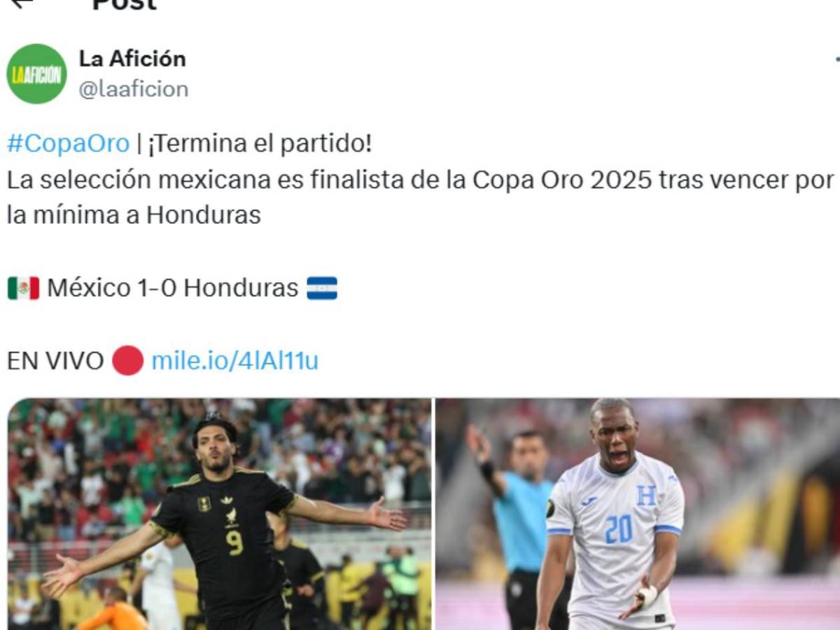 México- Honduras: Faitelson con ácido comentario y famoso europeo sorprendido