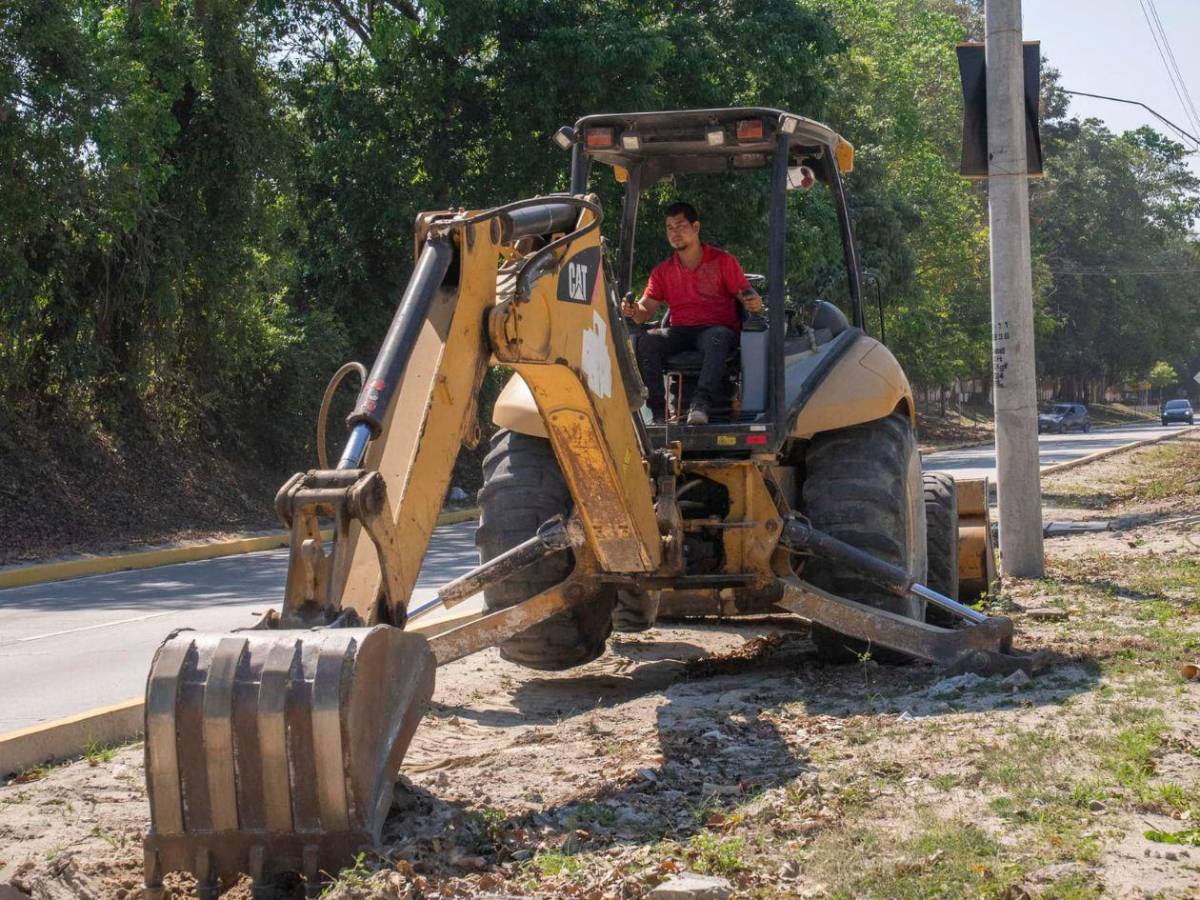 Así luce proyecto de trocha sur del bulevar de acceso a El Zapotal