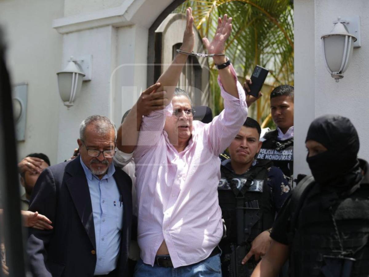 Fotos inéditas de la captura de Esdras Amado López