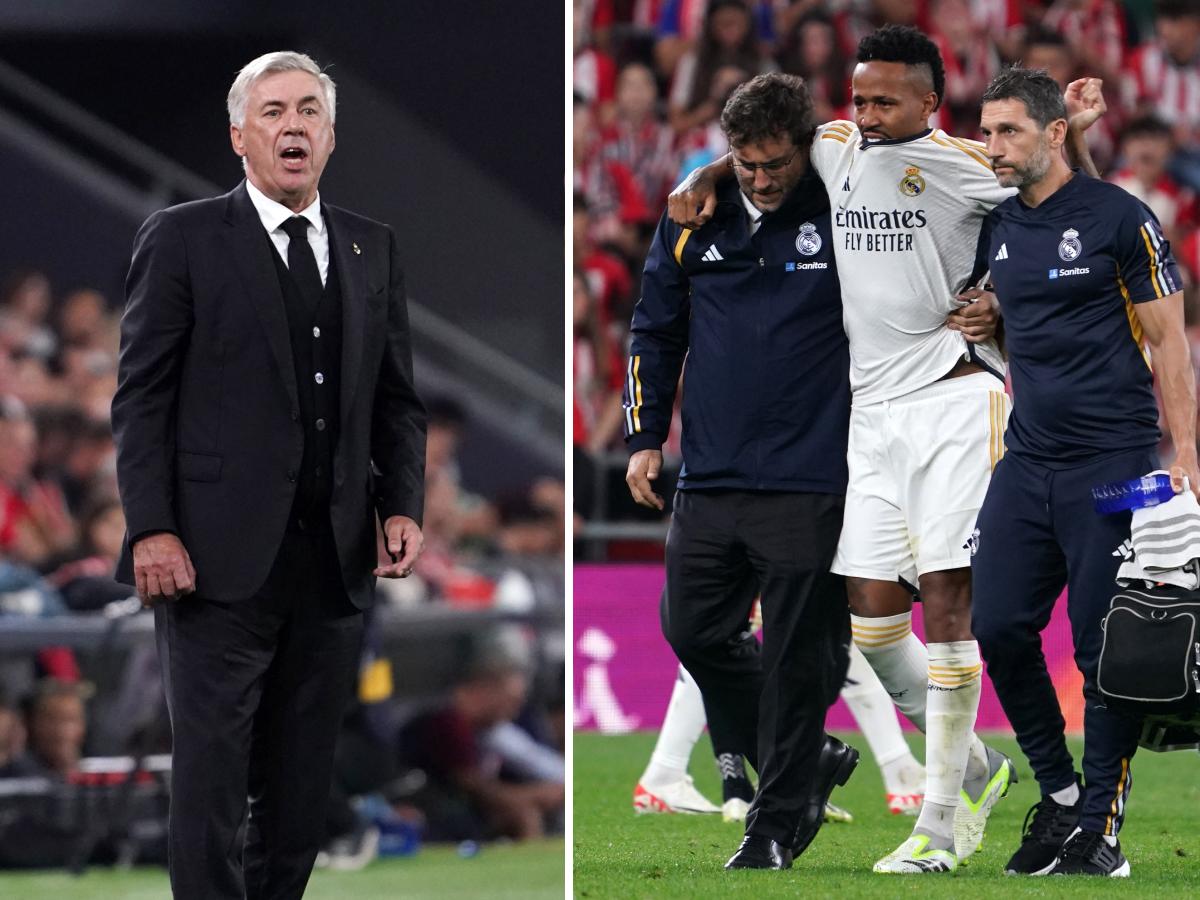 Real Madrid: Ancelotti se pronuncia sobre la lesión que sufrió Militao
