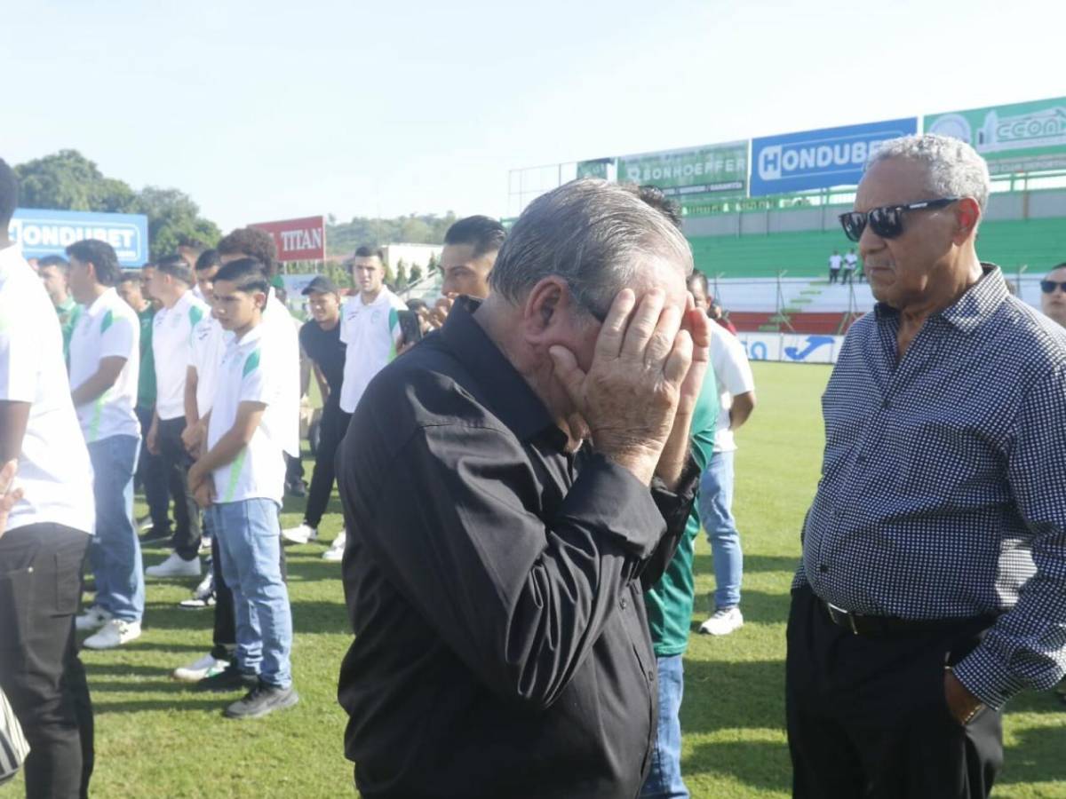 Conmovedoras imágenes: Marathón le rinde homenaje a Orinson Amaya en su estadio