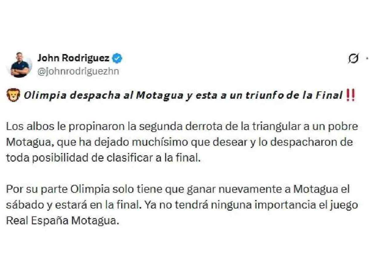 No perdonan a Motagua y señalan a culpables tras eliminación ante Olimpia