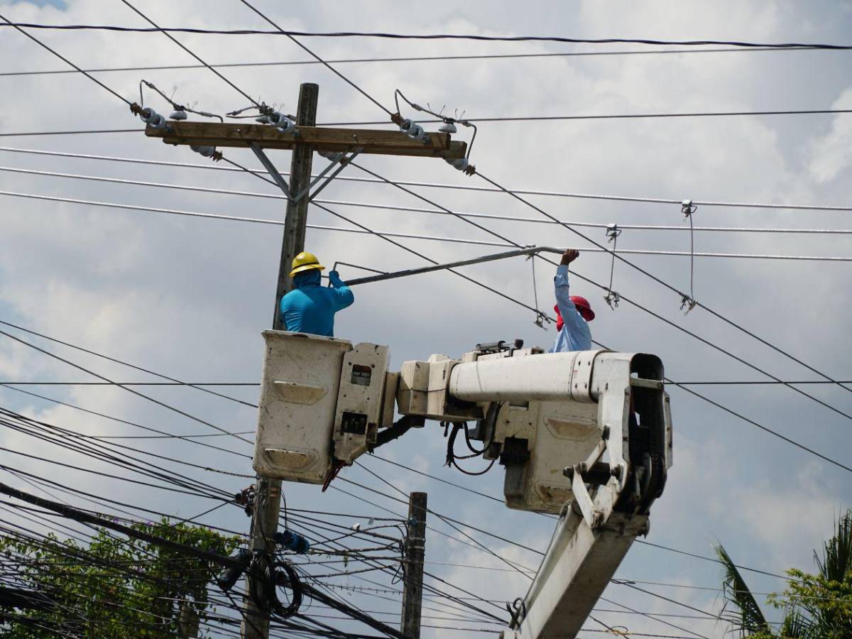 Cortes de energía afectarán a más de 40 colonias en San Pedro Sula