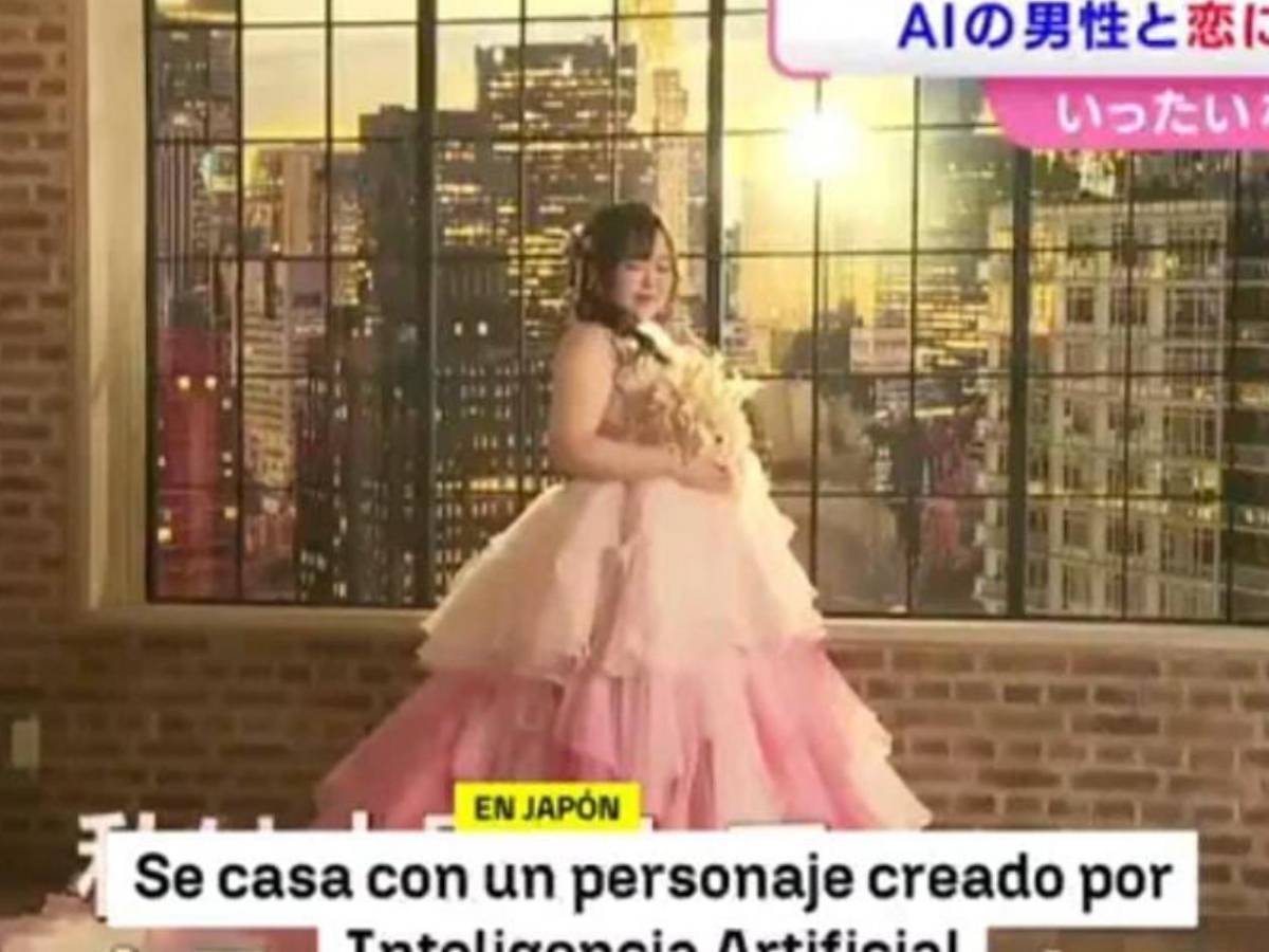 Mujer japonesa se casa con hombre creado con ChatGPT
