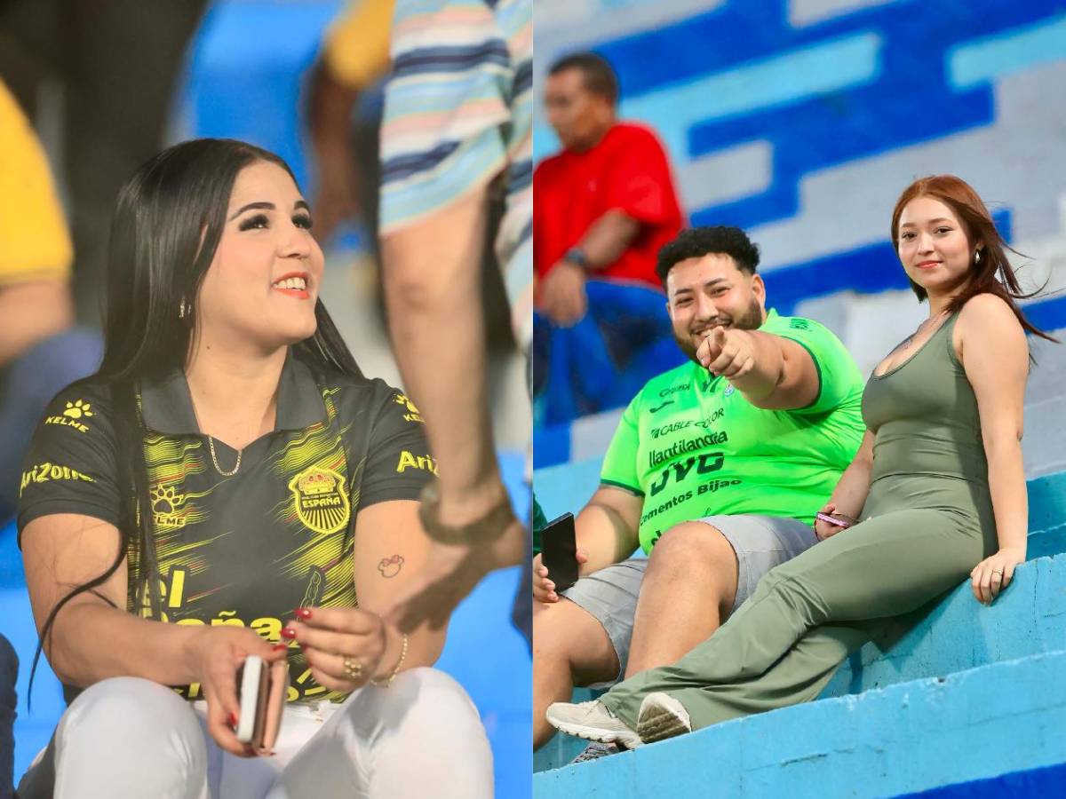 Derroche de bellezas en Real España-Marathón: las chicas que robaron suspiros en SPS
