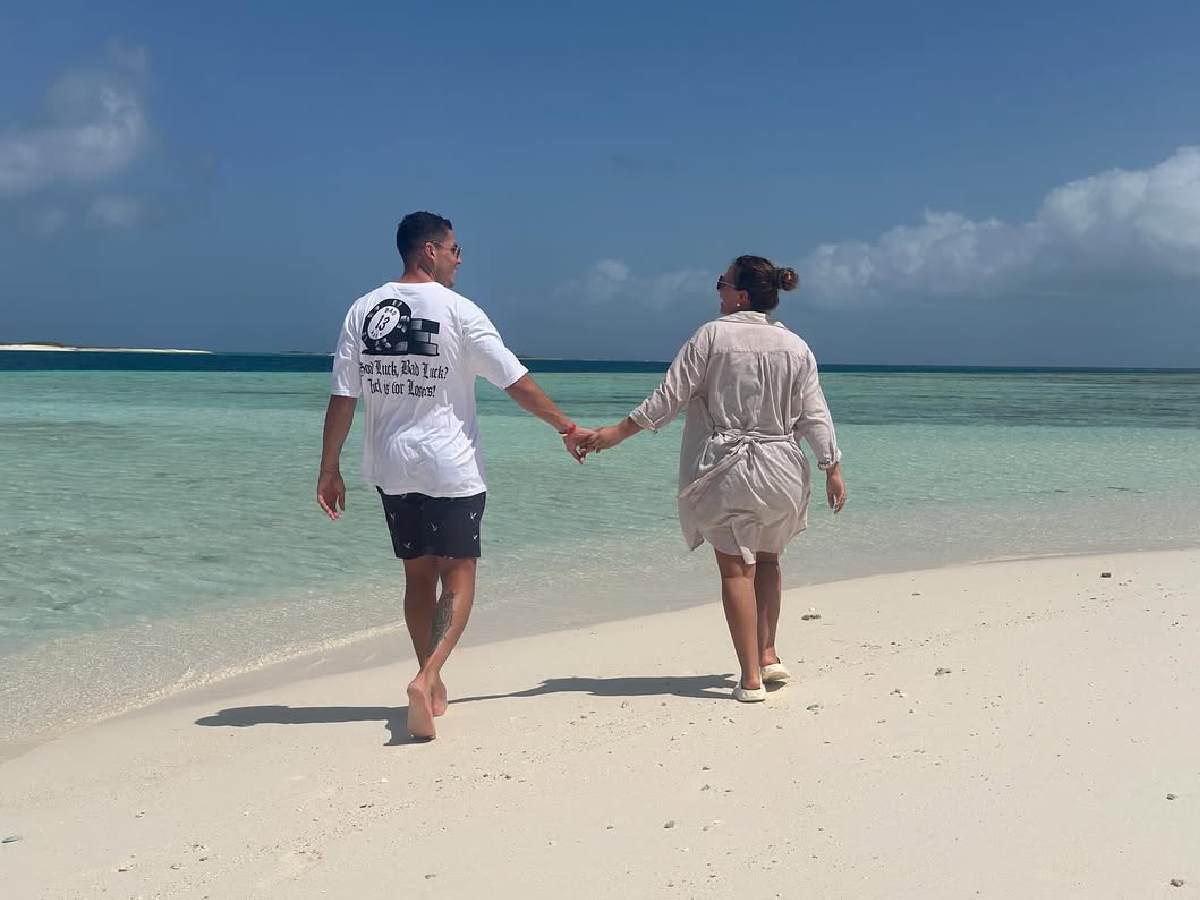 Jugador de Olimpia es sorprendido por su esposa previo al amistoso ante Inter Miami