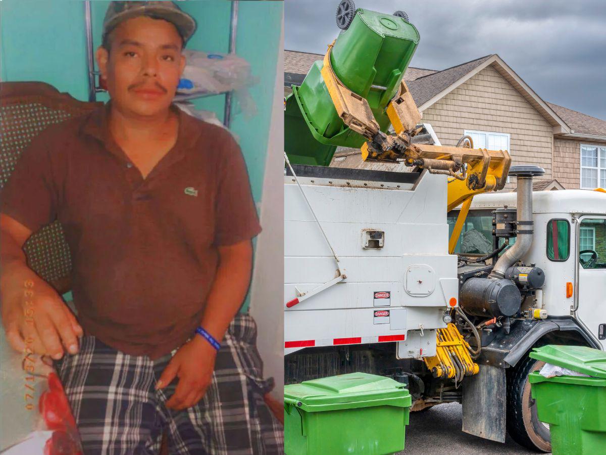 Hondureño muere aplastado dentro de camión de basura en Nueva York
