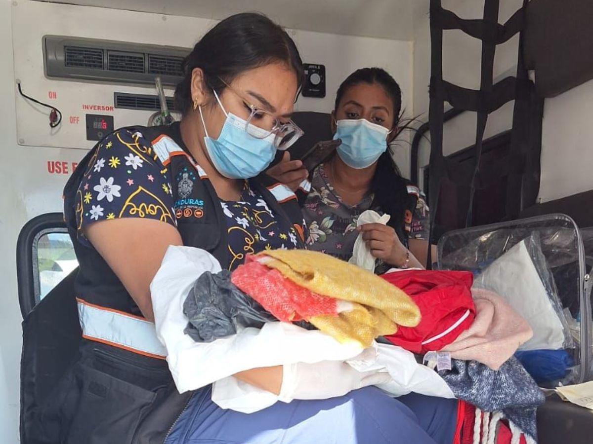 Madre abandona a su bebé en bolsa de basura en Lepaterique