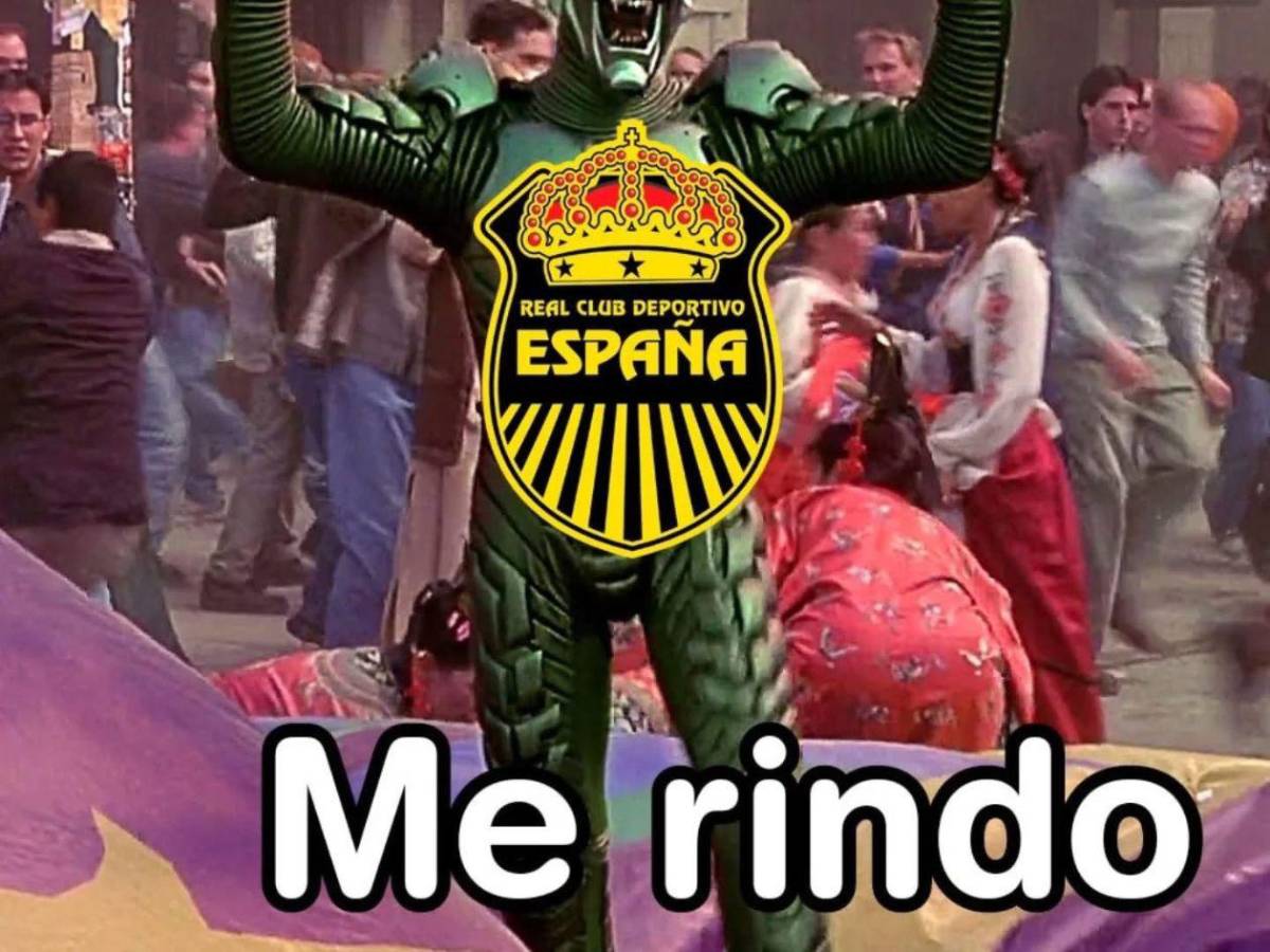 Humillación viral: memes contra Real España por goleada ante LAFC
