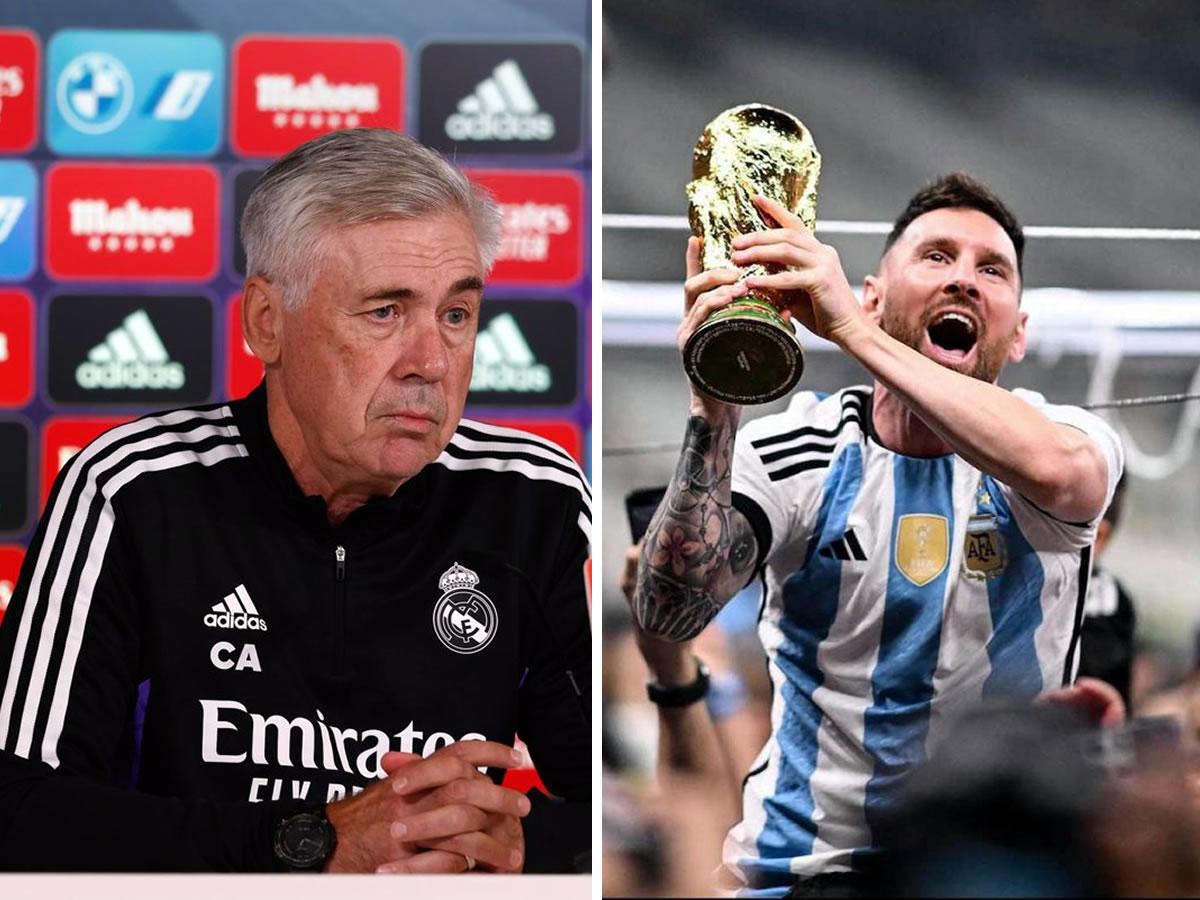 ¿Messi el mejor de la historia? La tajante respuesta de Ancelotti