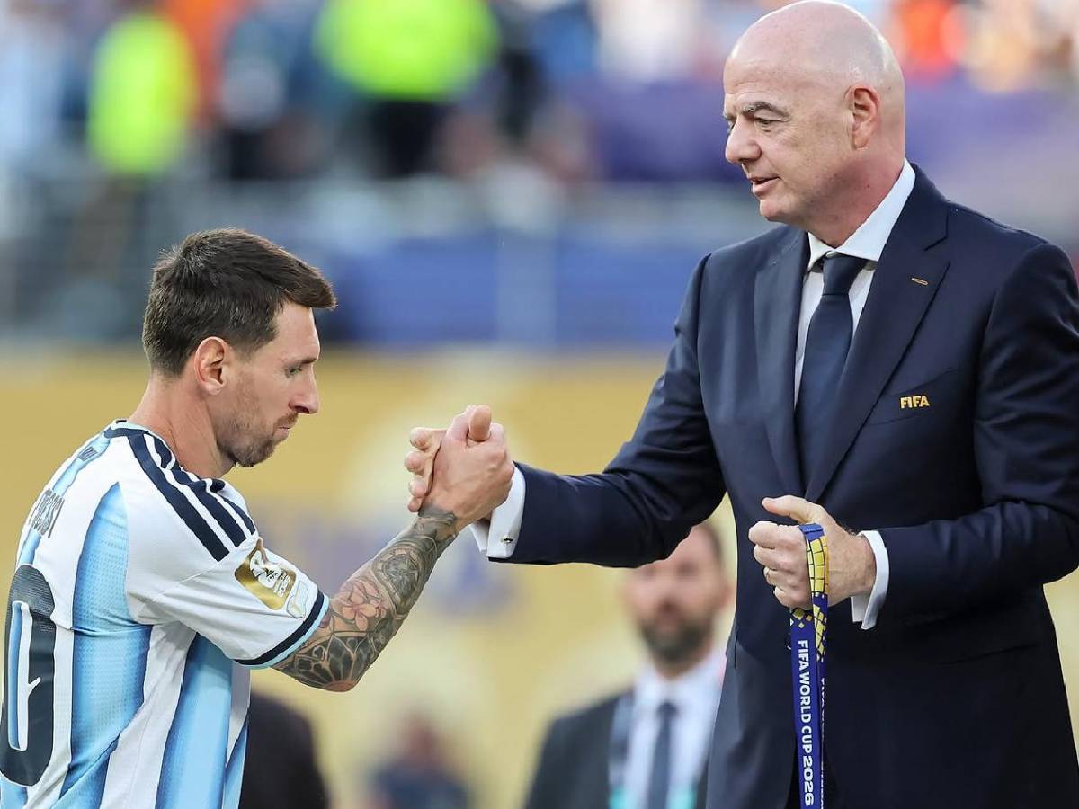 Revuelo tras retiro de Messi de la Selección: Infantino reacciona y deja mensaje