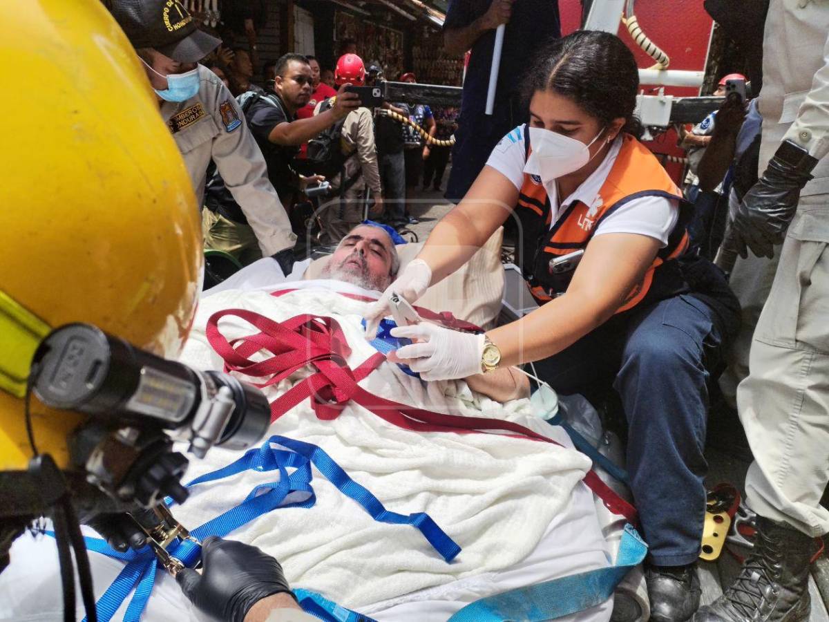 Trasladan a don Nasser al Hospital Atlántida