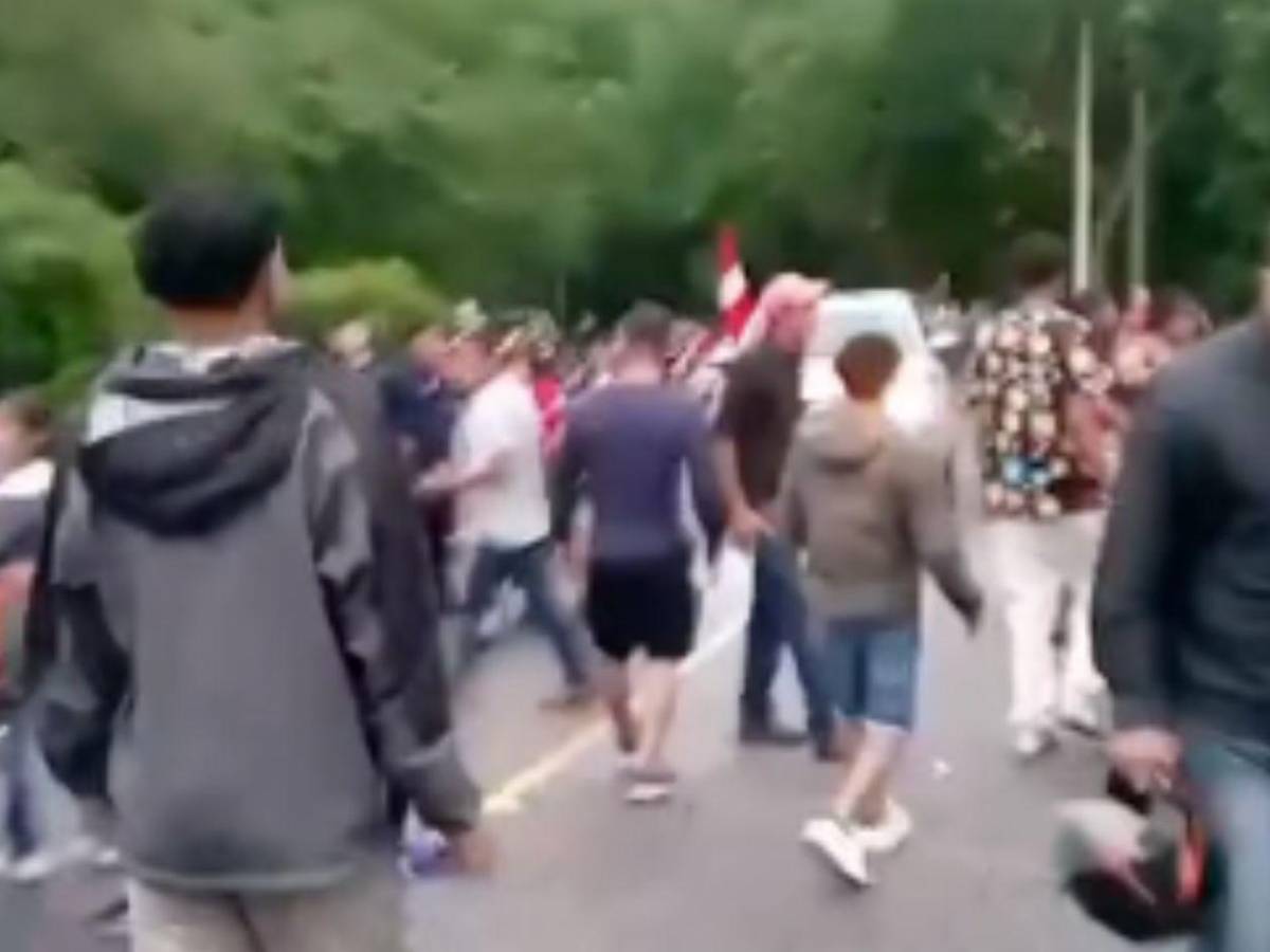 Así iba camión en caravana política que sufrió accidente y deja 8 muertos en Santa Bárbara