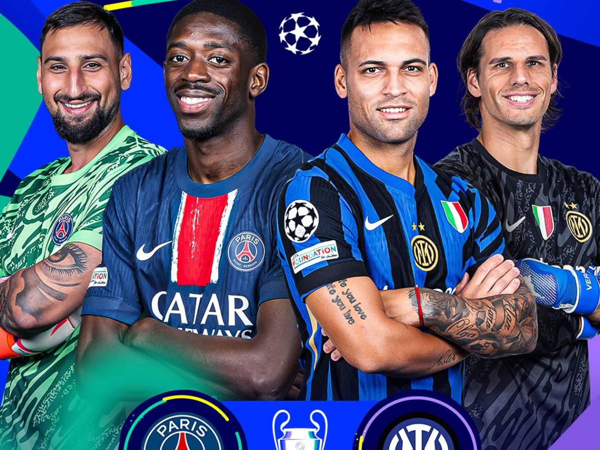 PSG vs Inter: Inteligencia Artificial predice al campeón de Champions League