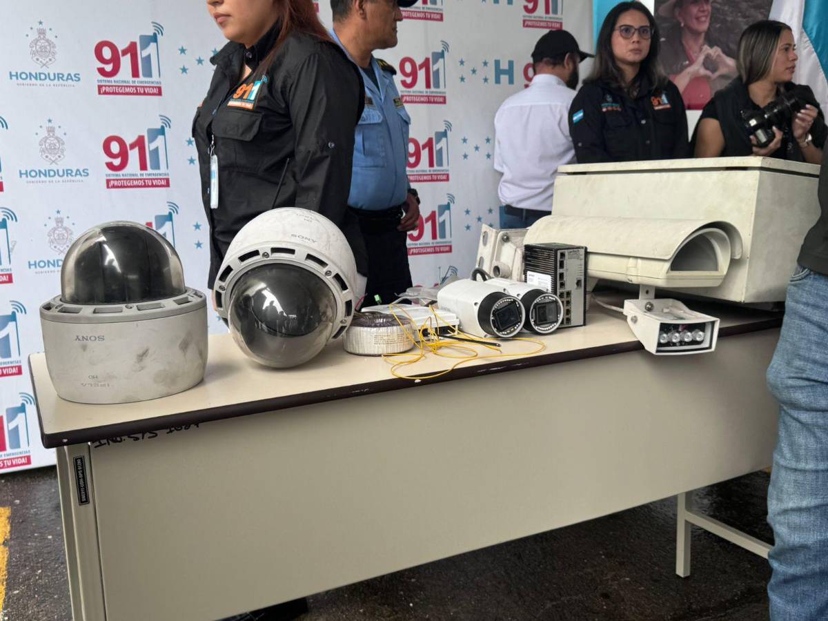 Así serán las 799 cámaras de vigilancia que instalará el 911 en Cortés y toda Honduras
