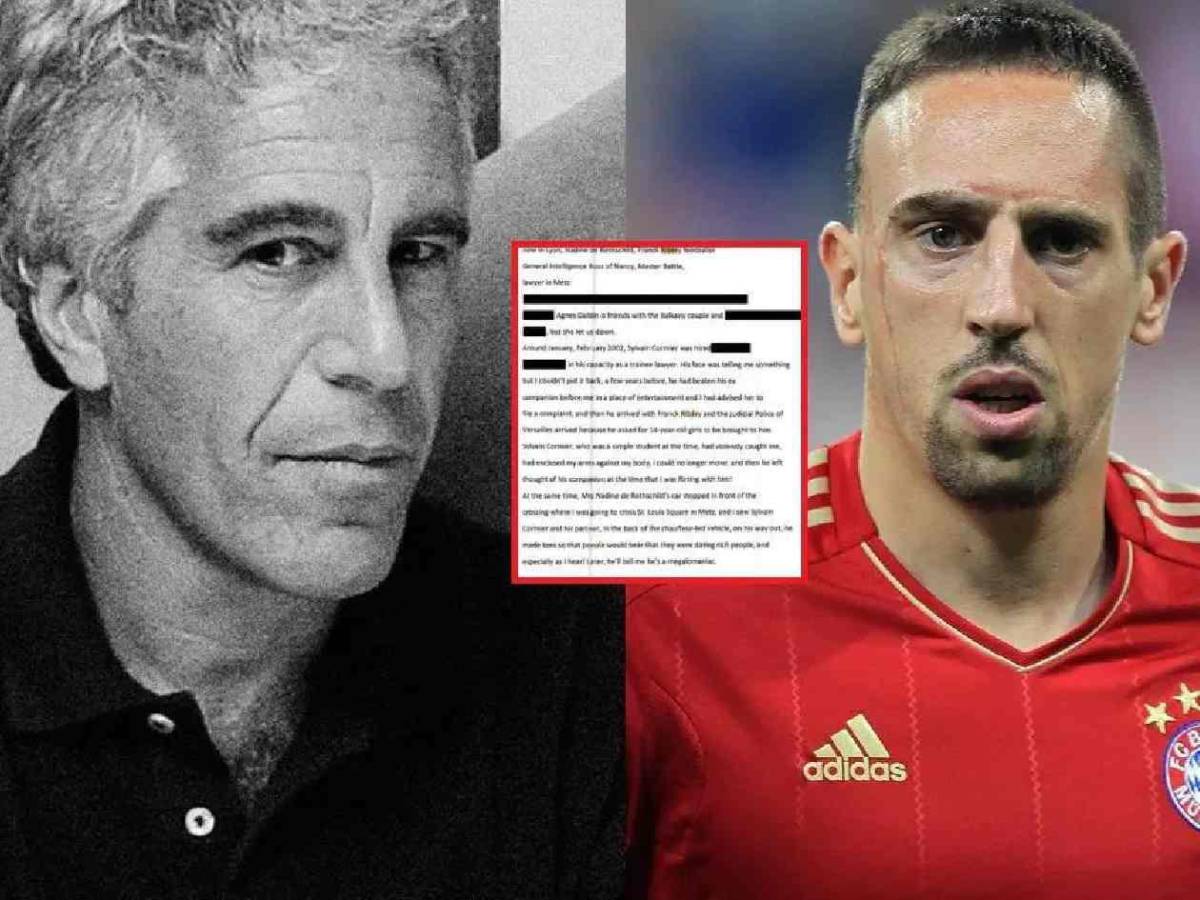 Acusan a Ribéry de estar en archivos de Epstein: él responde y toma decisión