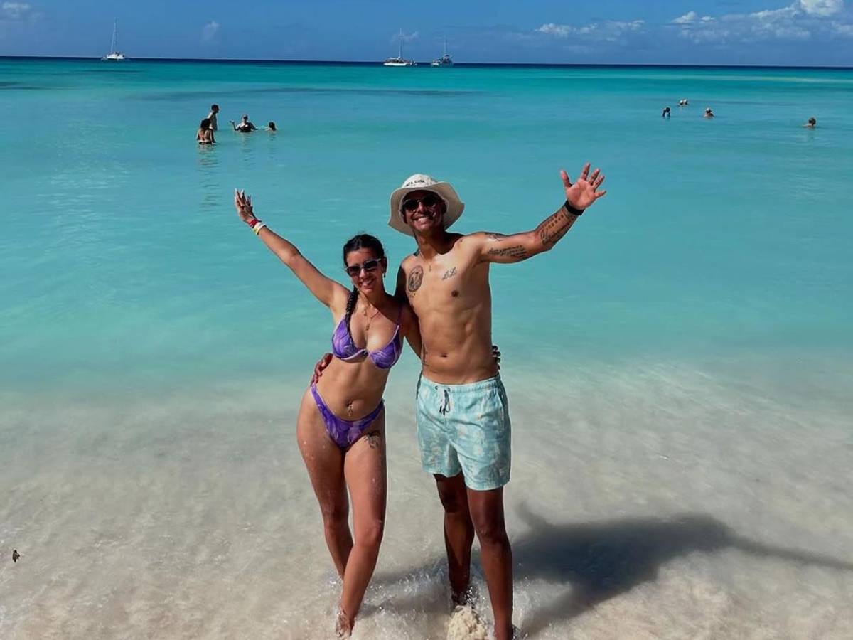 Nutricionista y bella: así es la novia del nuevo goleador de Motagua