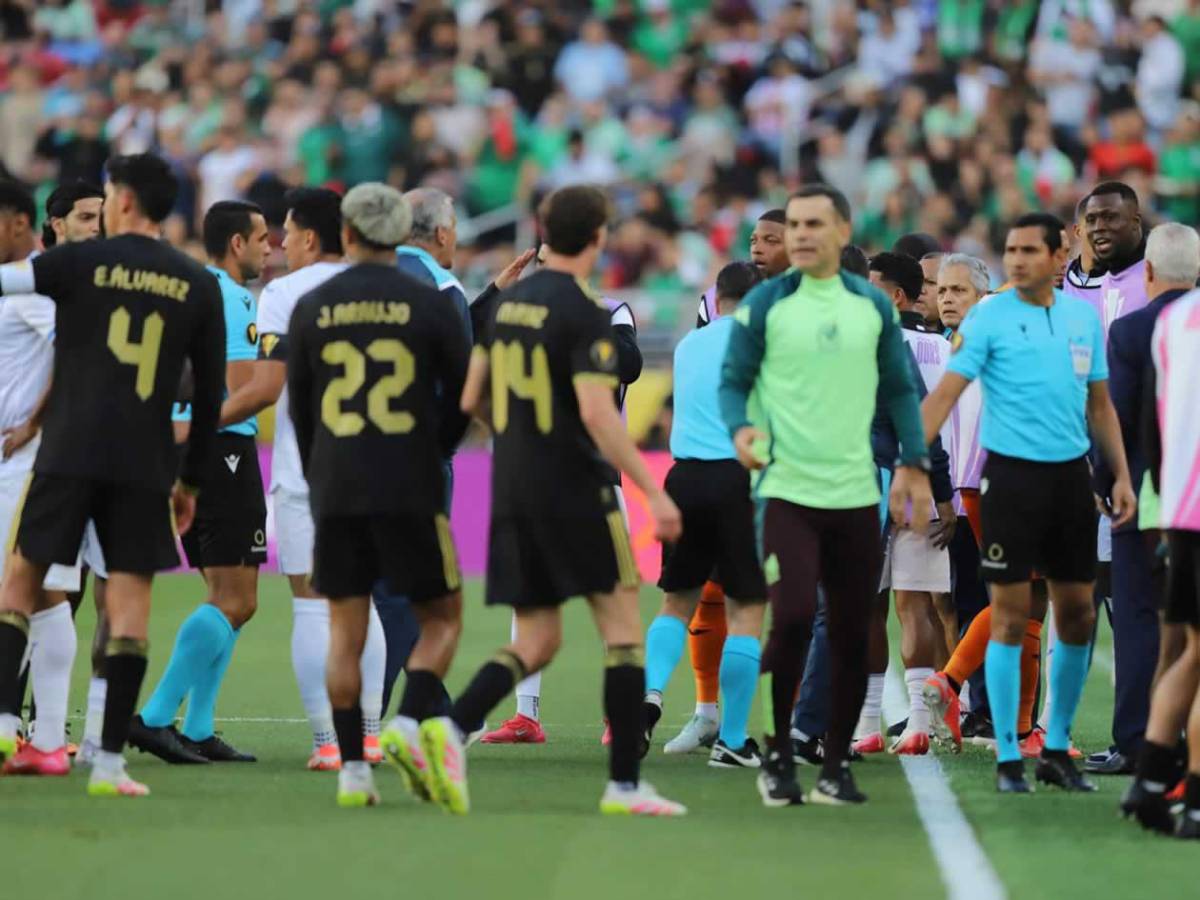 México vs Honduras: así fue el zafarrancho en Copa Oro y el motivo que empezó la pelea